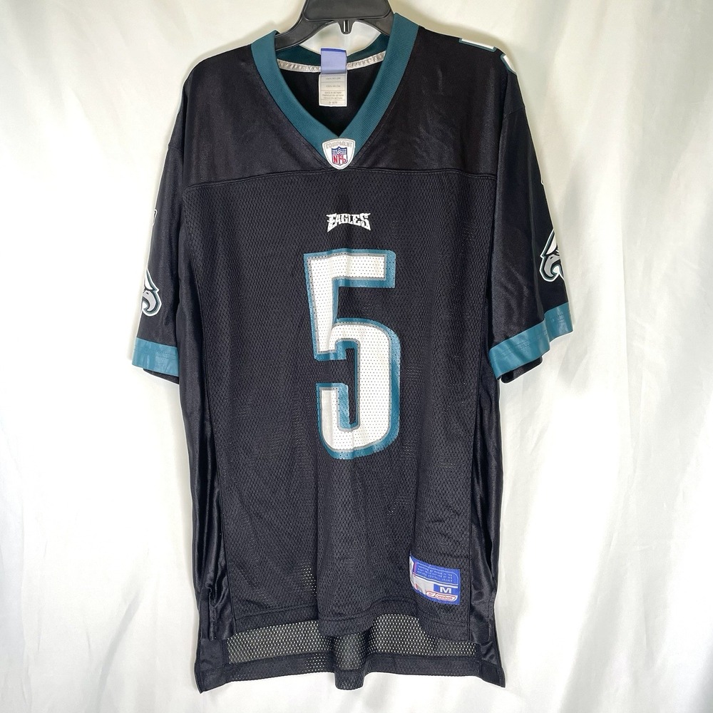Reebok On Field‎ DONOVAN McNABB Black PHILADELPHIA EAGLES Mens NFL Jersey Size M